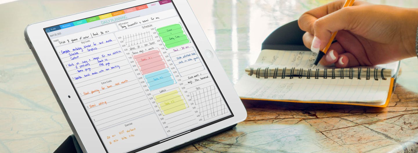 Boss Personal Planner digital planner on ipad