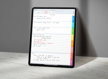 Make notes & reminders